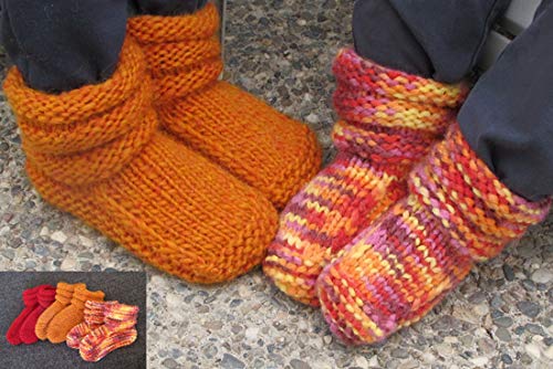 Children's Mukluk Slippers 113 Knitting Pure & Simple