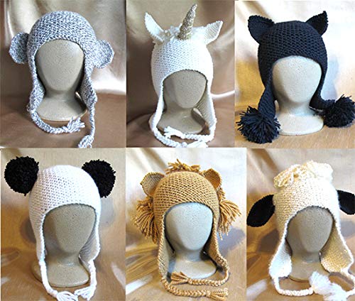 Animal Hats 1306 Knitting Pure & Simple Pattern