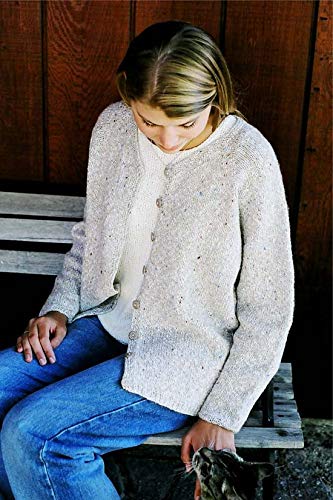 V Neck Neckdown Cardigan for Women 994 Knitting Pure & Simple
