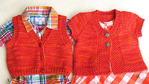 Baby Vest 1301 Knitting Pure & Simple Pattern