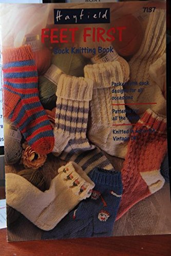 Feet First Sock Knitting Book - Hayfield 7137