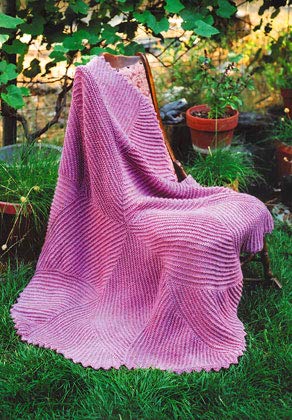 Curlicue Coverlet for Baby BB210 Oat Couture Pattern