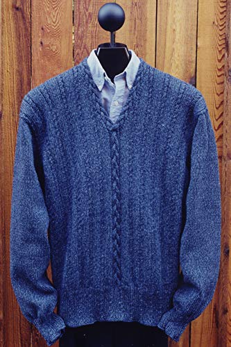 Mari MS121 V Neck Pullover Sweater Pattern