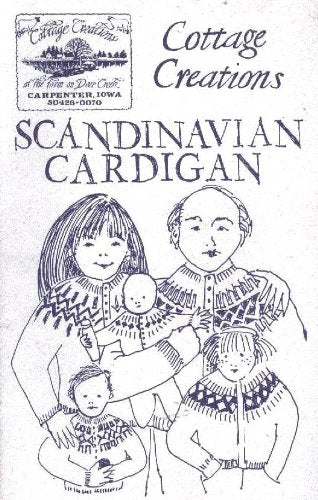 Cottage Creations Scandinavian cardigan Anderson, Carol