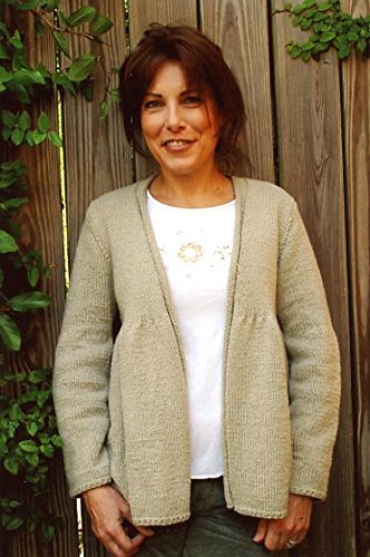Savannah - Dolce Handknits Knitting Pattern #0803 Easy Cardigan