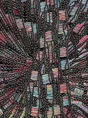 Athena 35 Pink Light Blue (KFI Phoenix) ladder ribbon yarn
