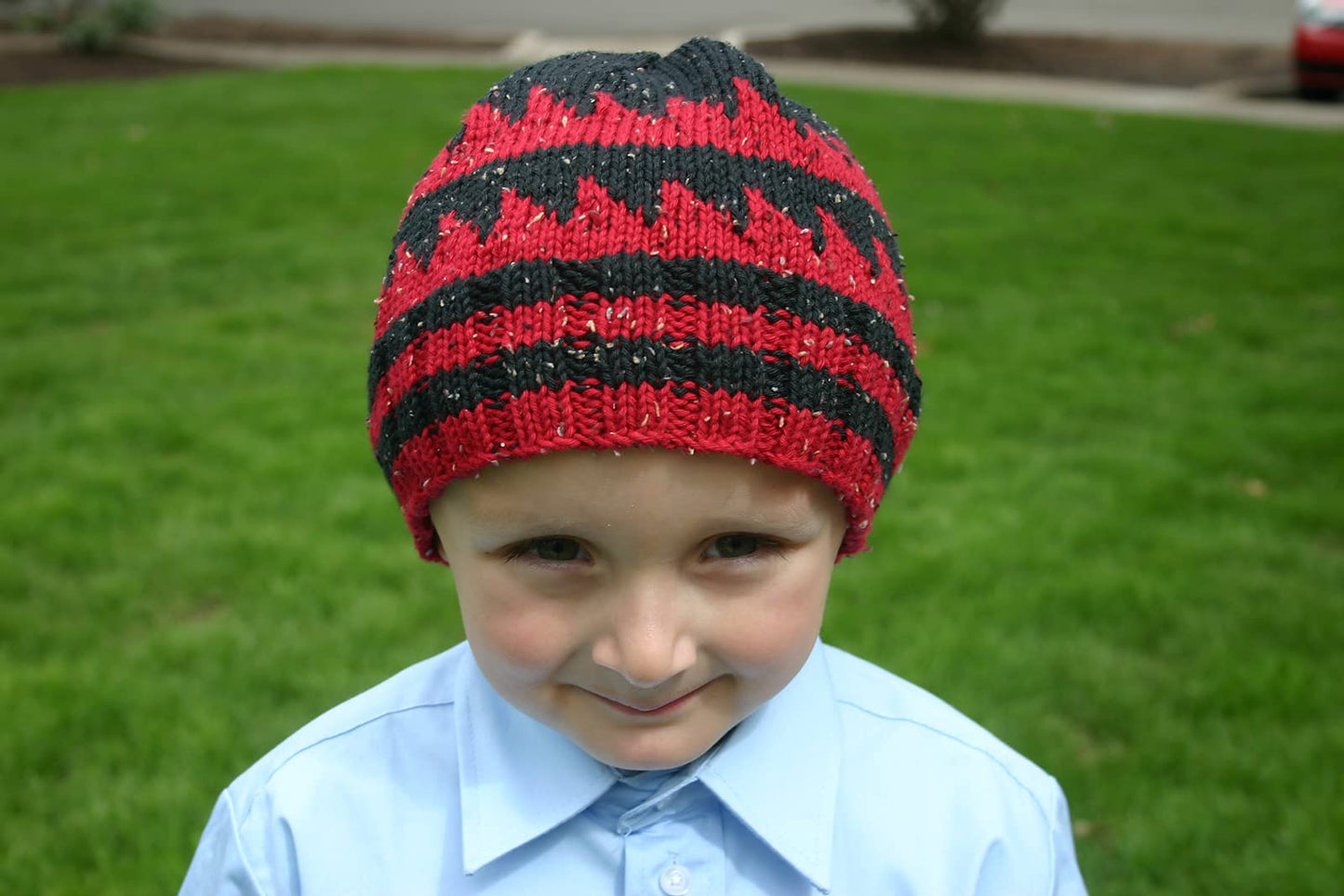 Solar Flares Hat Knitting Pattern