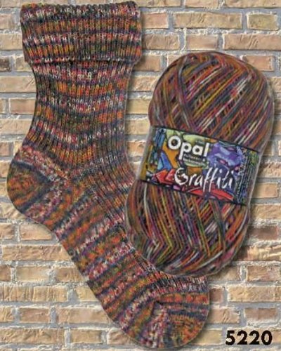 Opal Sock Yarn Graffiti 5220