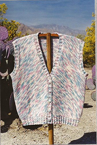 Oat Couture Knitting Pattern GU407 Marble Mountain Vest