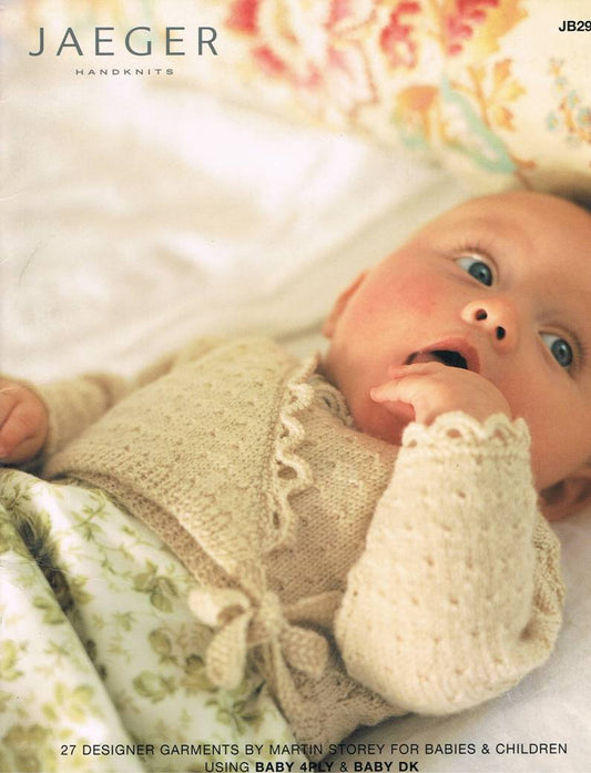 Jaeger Handknits JB29: 27 Designer Garments by Martin Storey for Babies & Children