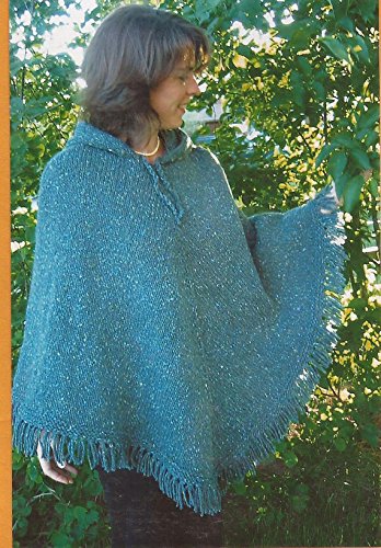 Women's Poncho Knitting Pure & Simple Easy Knitting Pattern #246