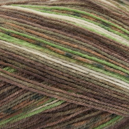 Opal Schafpate Yarn: Brown, Green, 5846