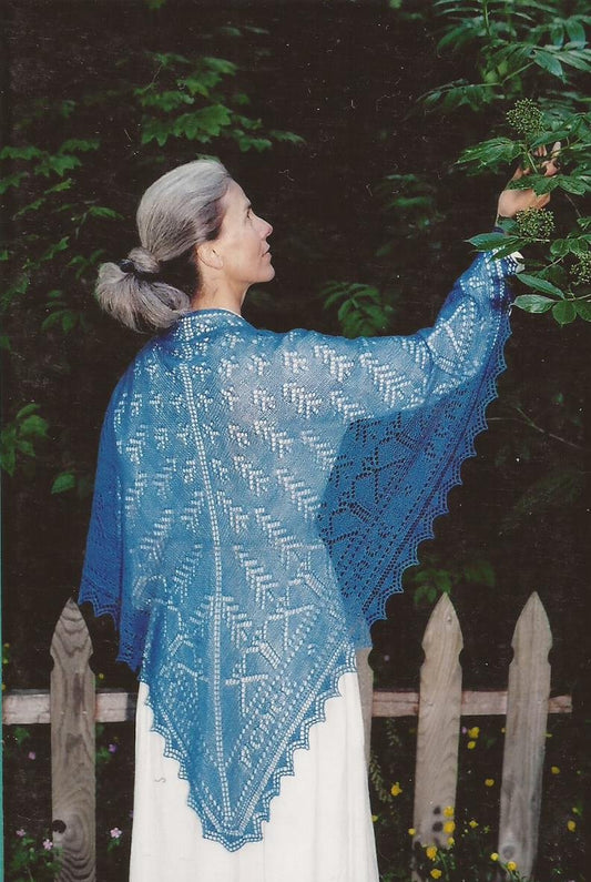 Fiber Trends The Peace Shawl Knitting Pattern S-2001