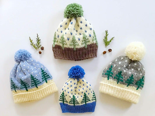 Yankee Knitter Designs #35 Pine Tree Hat