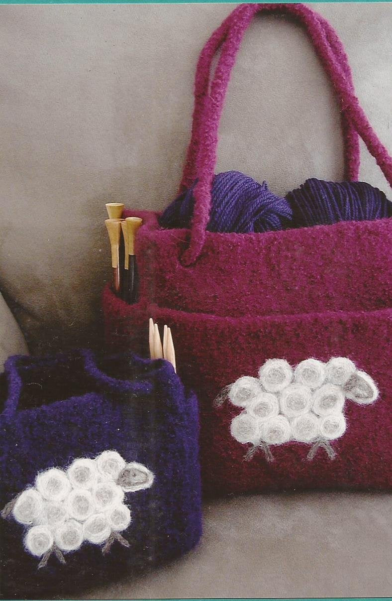 The Sheep Tote - in two sizesPattern
