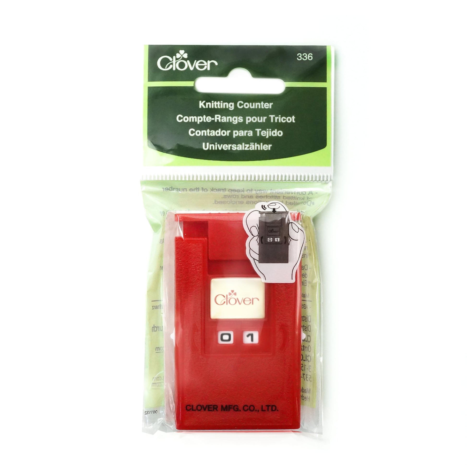 Clover 336 Knitting Counter Kacha-Kacha