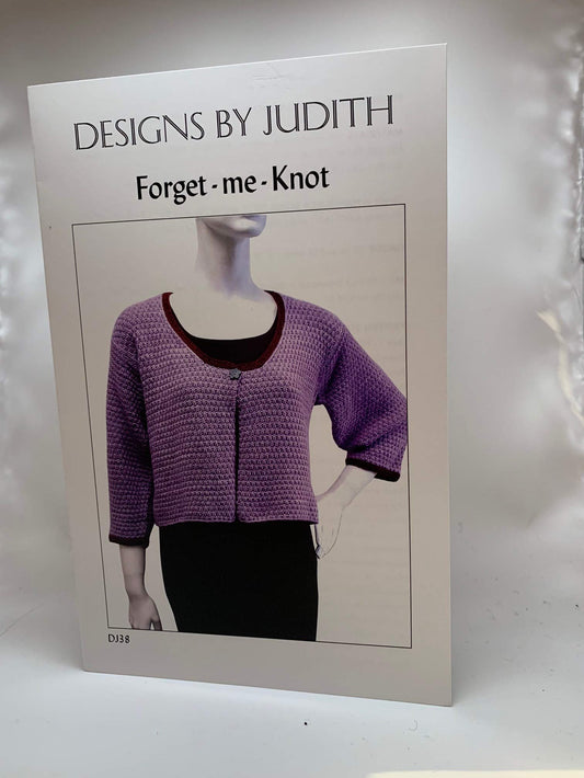 Silk Blend Forget-Me-Knot Cardigan (DJ38)