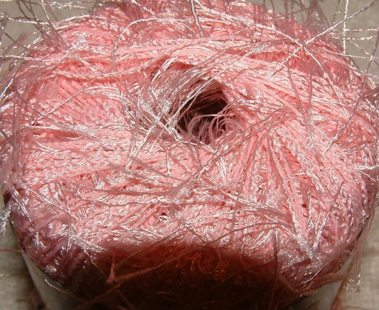 Berroco Plume FX eyelash yarn 6742 Soft Pink