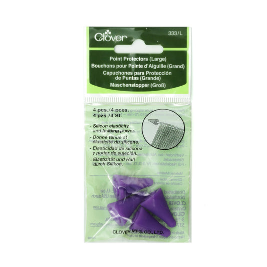 Clover Point Protectors, Large, Purple