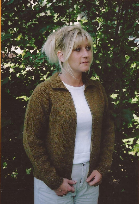 Knitting Pure & Simple Knitting Pattern No. 201 - NeckDown Jacket