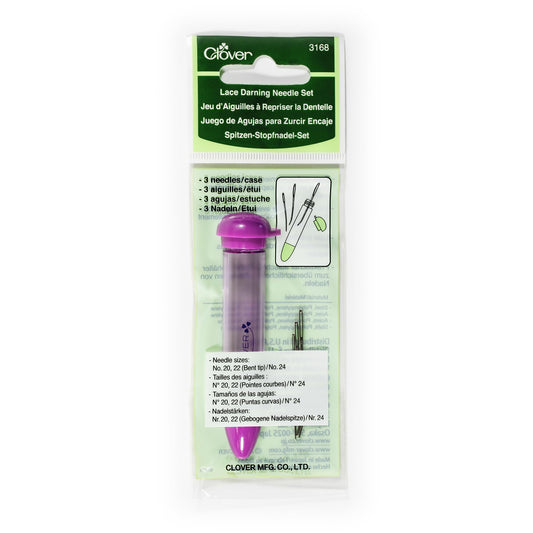 Clover 3168 Needlecraft Lace Darning Needle Set