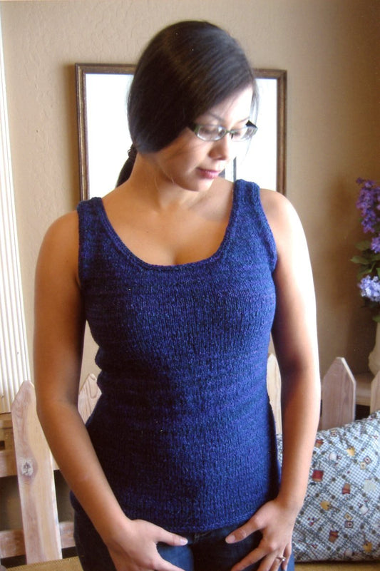 Tank Top for Women - Knitting Pure & Simple Pattern #101