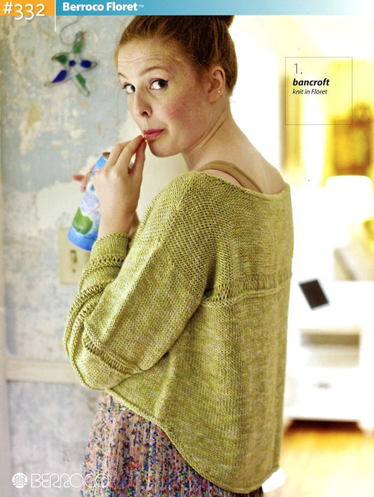 Berroco #328 Weekend Stripes Pattern Book SS13