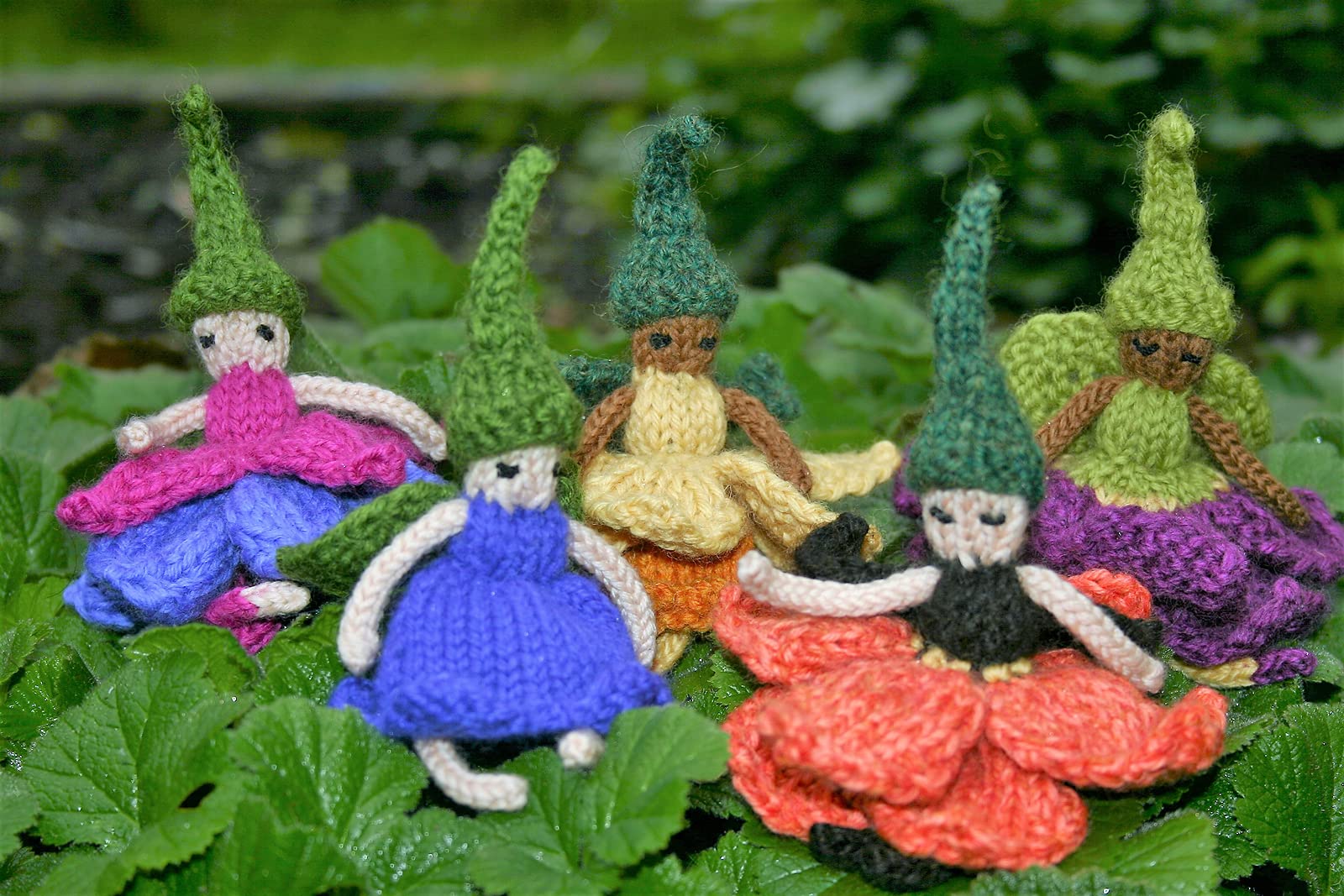 Titiana's Flower Fairy Set Knitting Patterns