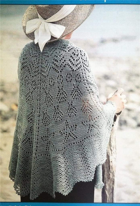 Fiber Trends Seascape Shawl Knitting Pattern S-2008