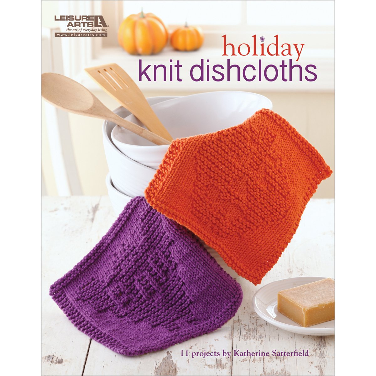 Leisure Arts Holiday Knit Dishcloths
