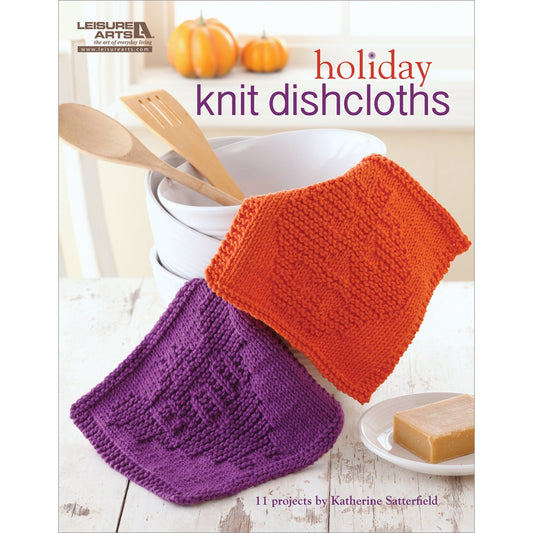 Leisure Arts Holiday Knit Dishcloths