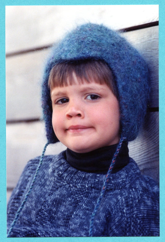 Child's Felt Cap - Fiber Trends Knitting & Felting Pattern CH-11 - Easy Knit for 3 Sizes