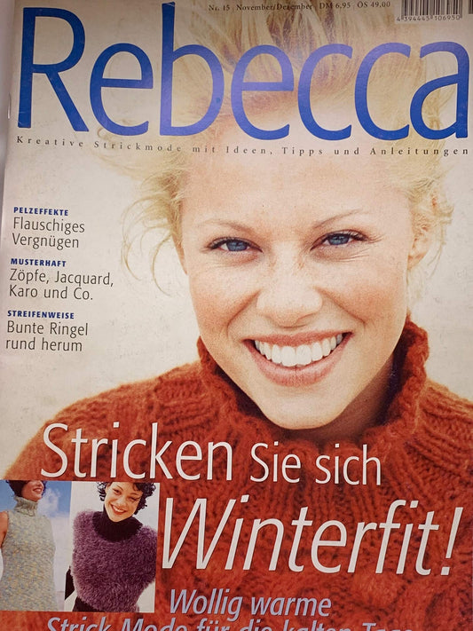 Rebecca Magazine Nr. 15 November/Dezember with English Translation