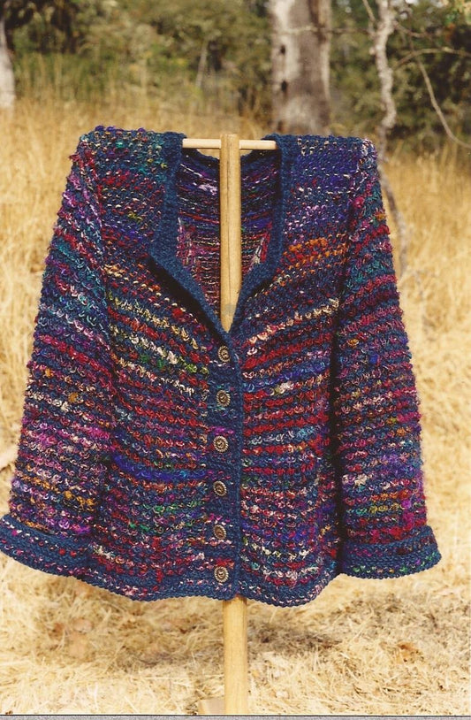 Oat Couture Knitting Pattern GU413 - Manet Jacket