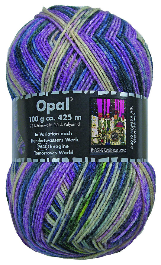 TUTTO Wolfgang zwerger GmbH Opal Hundertwasser Yarn Yarn Ultra Fine 3203 G 425 m