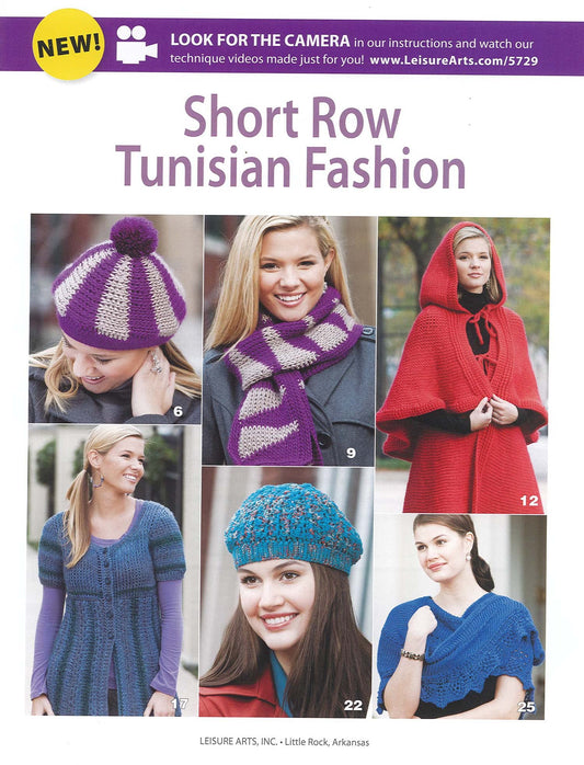 Leisure Arts Short Row Fashion Book