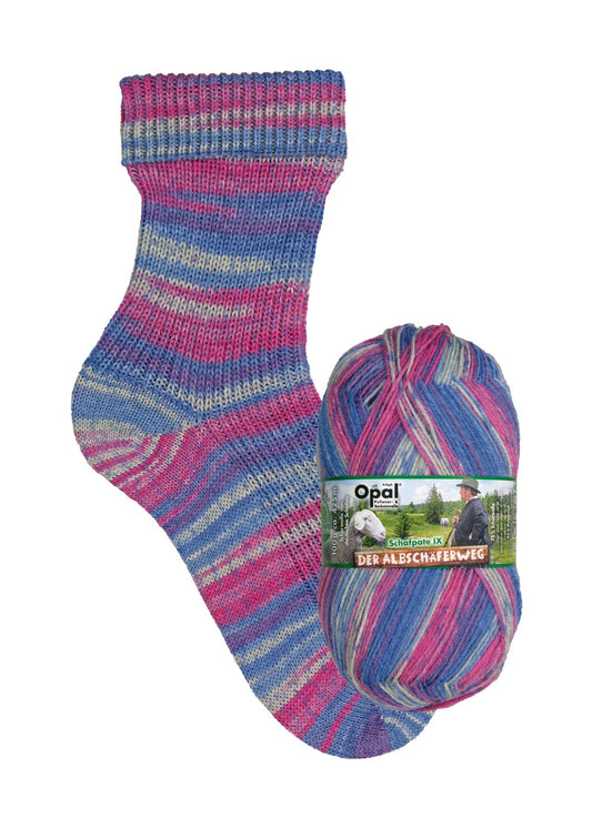Opal Schafpate IX Sock Yarn (9416 Steinheimer Becken)