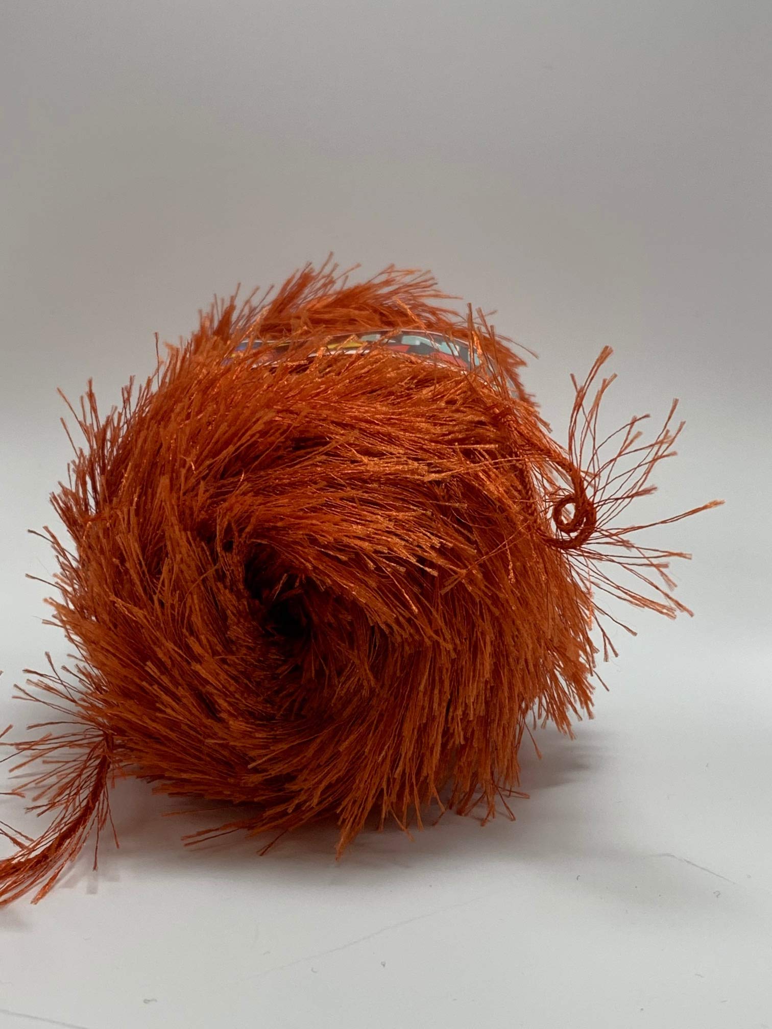 Funny Extra Pelsgarn Color 3525 Orange Swedish Yarn Import