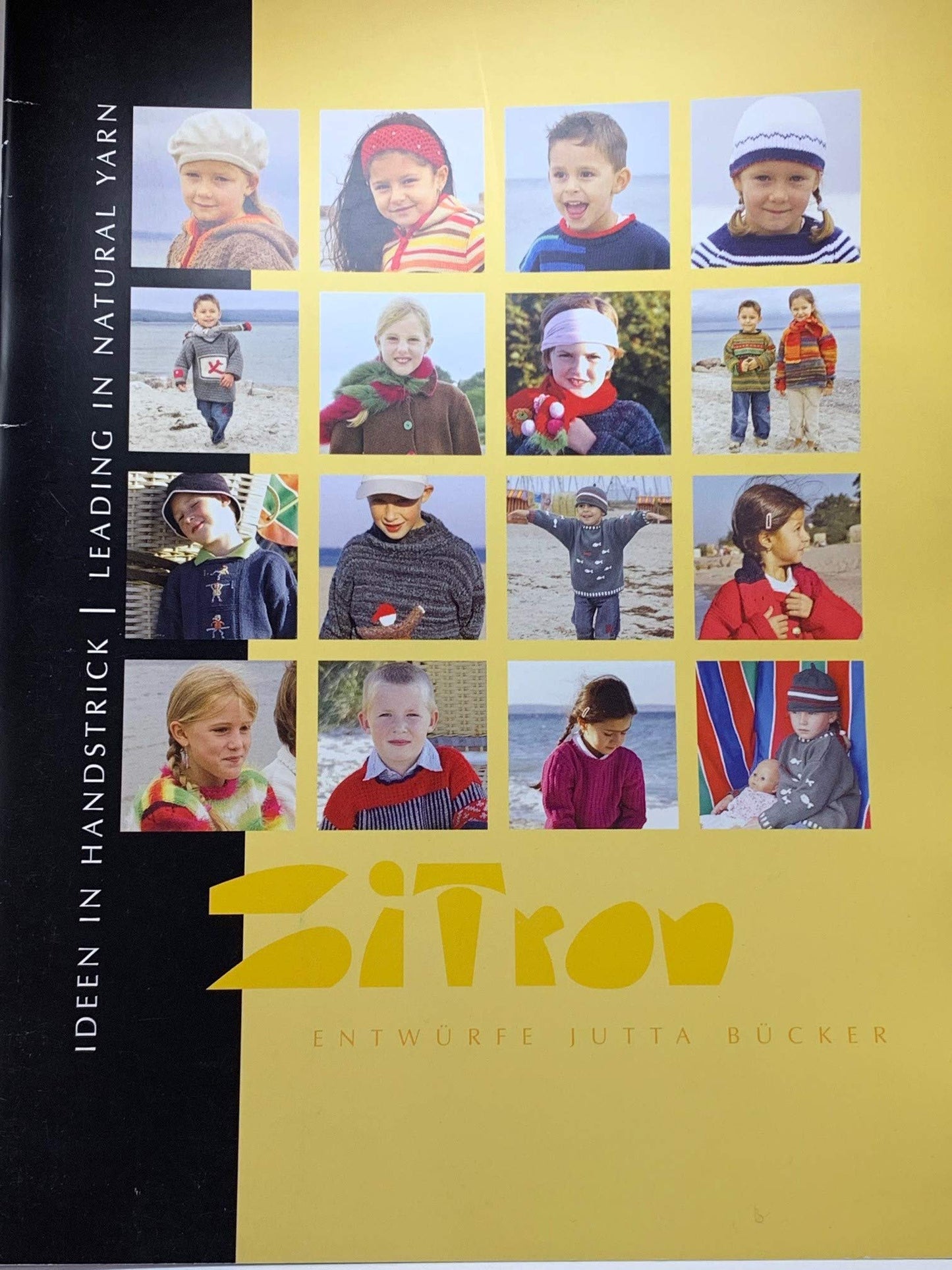Zitron Knitting Booklet with Designs by Jutta Bucker (Children's Patterns in English)
