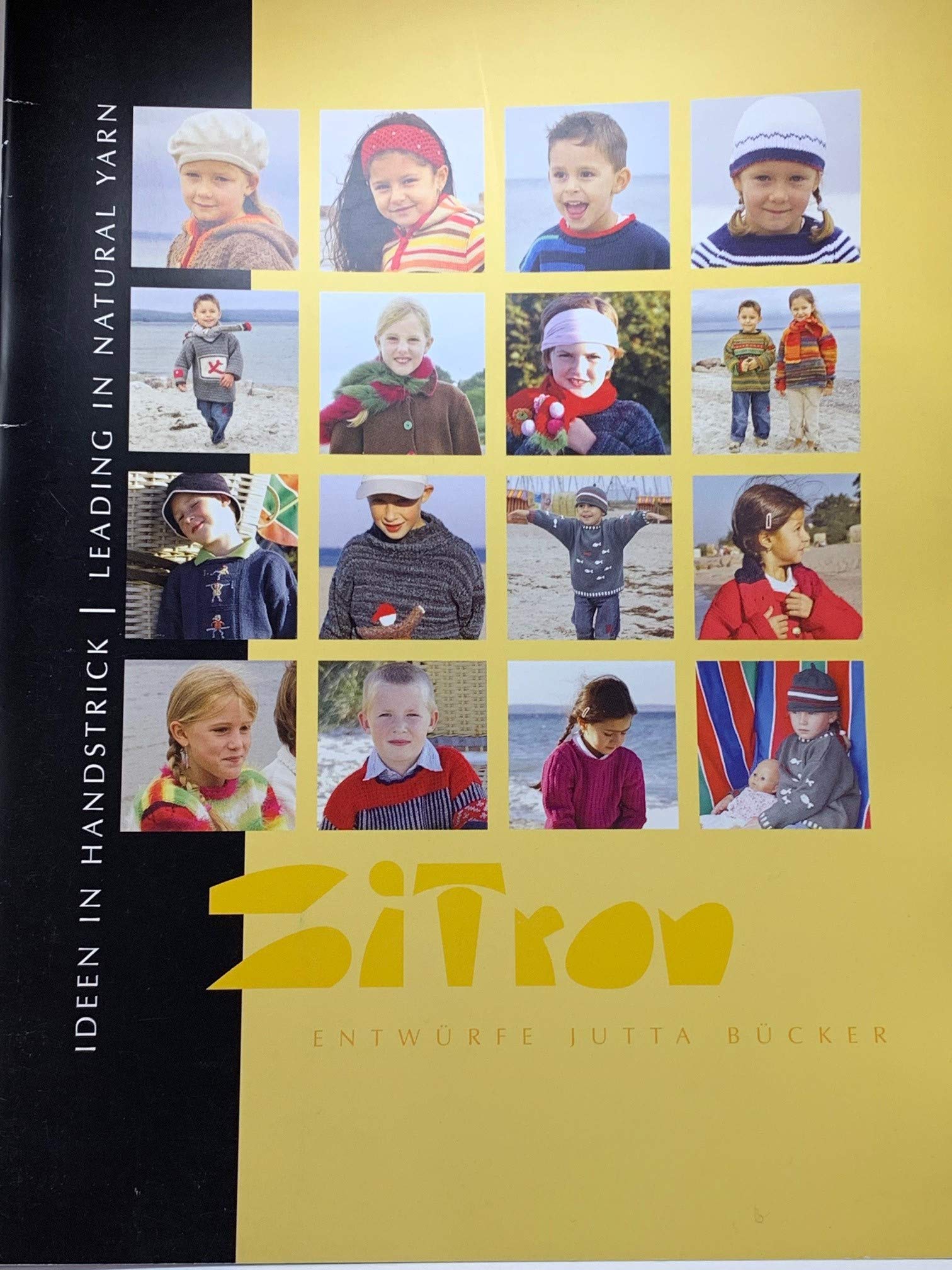 Zitron Knitting Booklet with Designs by Jutta Bucker (Children's Patterns in English)
