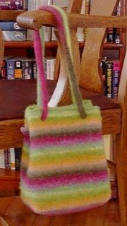 Booga Bag (Original & Baby Booga Bag) by Black Sheep Bags (Knitted Felted Bag)