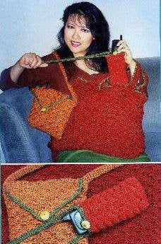 A Trio of Crocheted Bags Pattern (The Lily Chin Collection, 106LC) [Loose Leaf] Fiber Trends