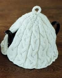 Braided Cable Tea Cosies Pattern FT213 Fiber Trends
