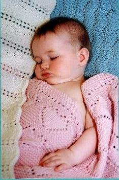 Easy Knit Baby Blankets Pattern