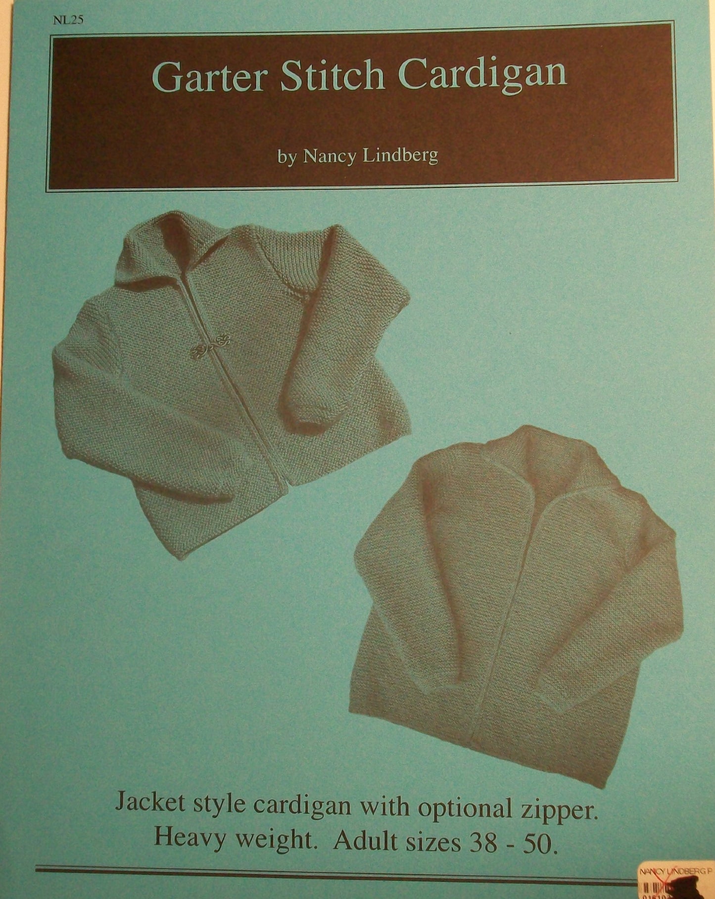 Mari MS176 Rib & Garter Cardigan Pattern