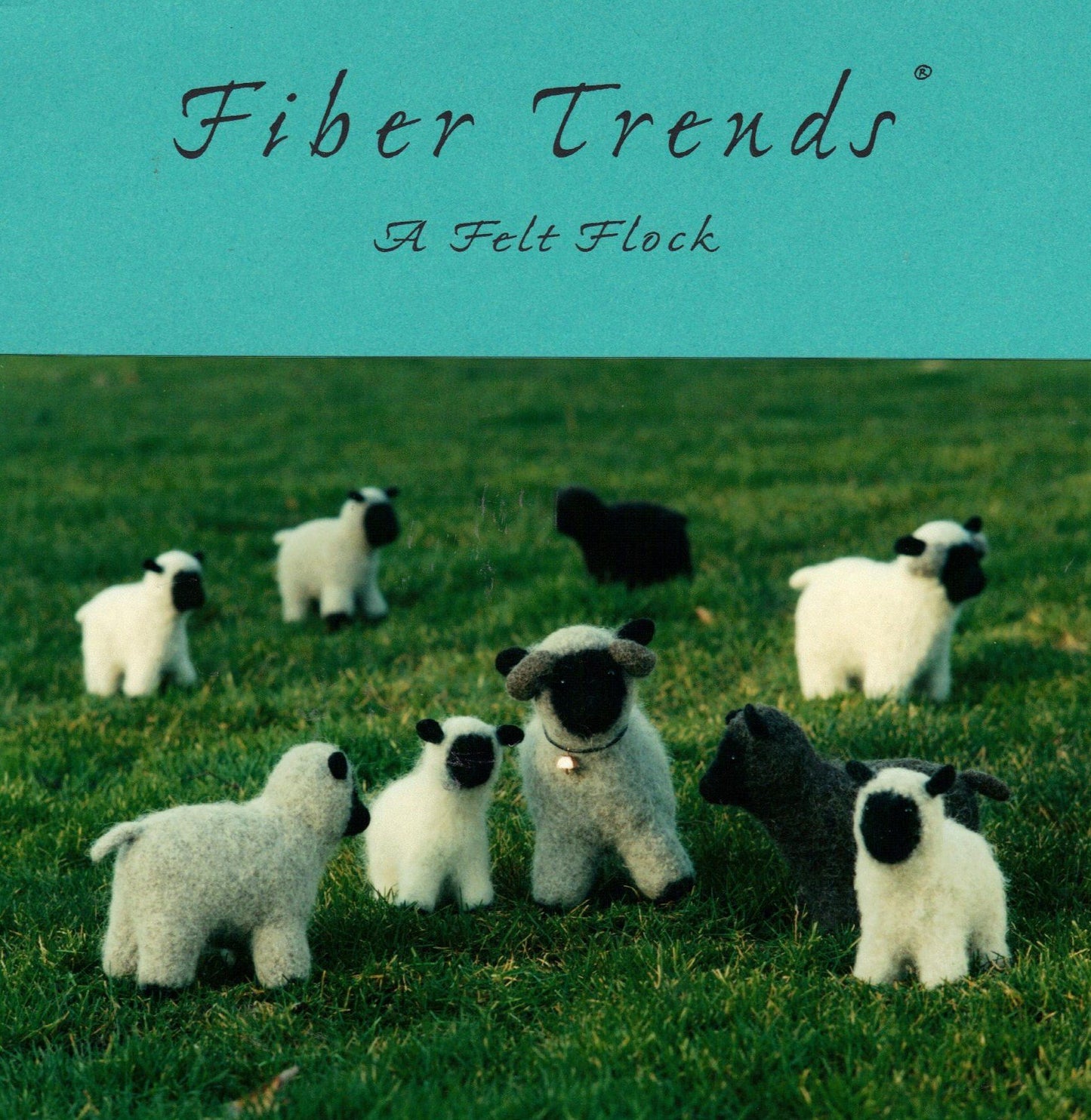 A Felt Flock - Sheep Toy - One Knitting Pattern - 206X