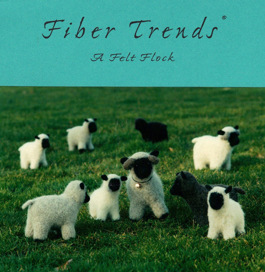 A Felt Flock - Sheep Toy - One Knitting Pattern - 206X