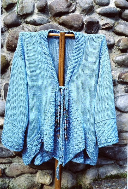 Oat Couture Knitting Pattern #GU418 Heavenly Jacket for Women