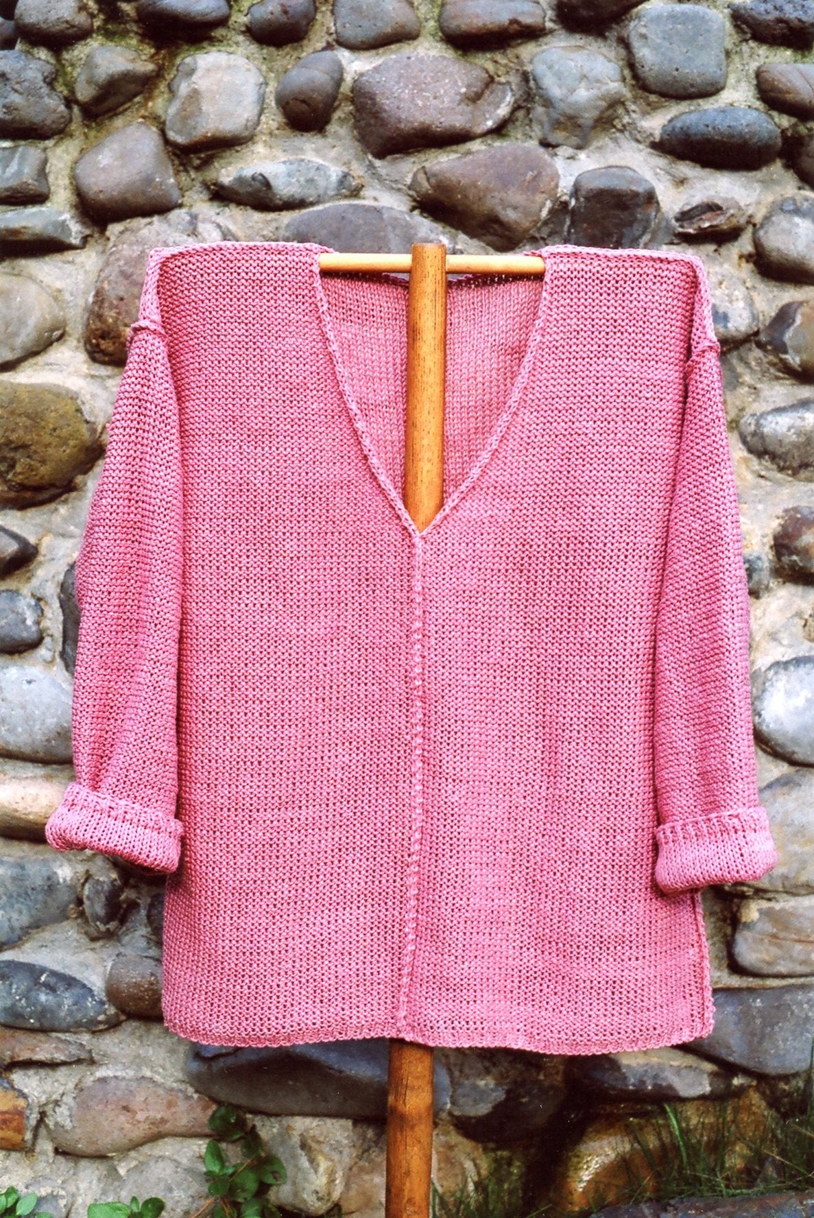 Oat Couture Knitting Pattern EK715 - Easy Knit Silverlake Shirt
