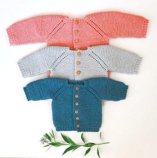 Yankee Knitter Designs Pattern #32 Etta Cardigan